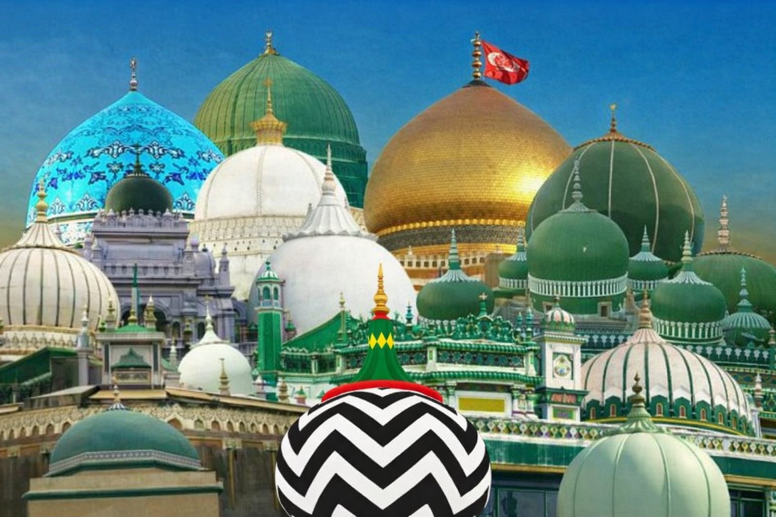 Domes of Sufi shrines